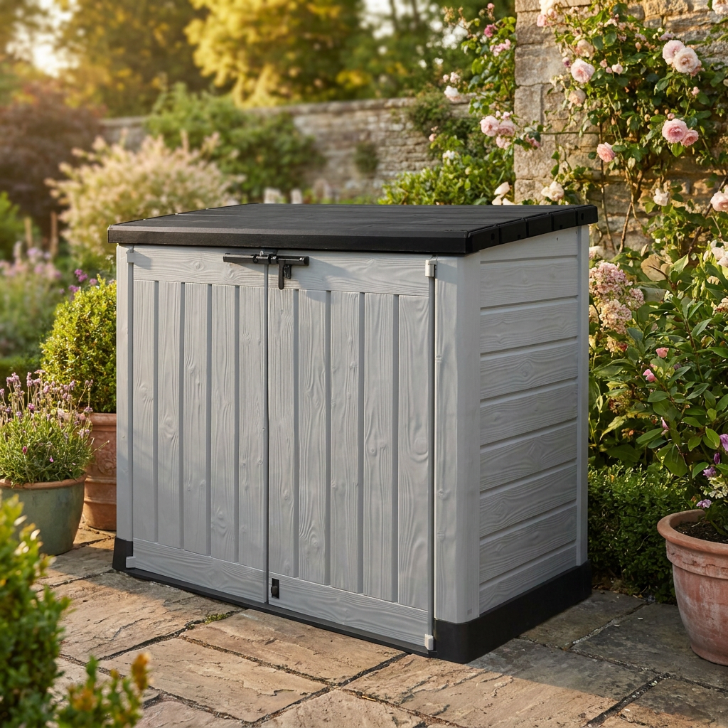 Outdoor Garden Storage Cabinet with Lift-Up Lid – 1200L