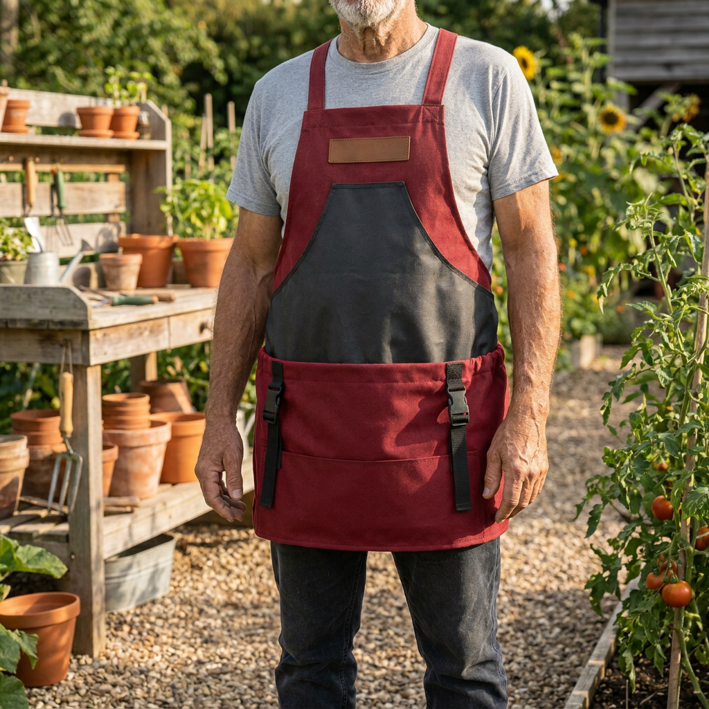 Garden Harvest Carrier with Quick-Release Collection System