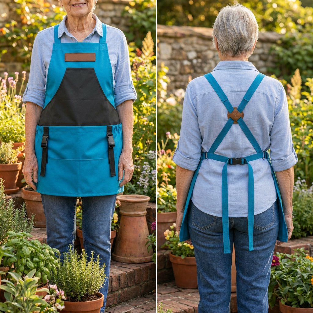 Garden Harvest Carrier with Quick-Release Collection System