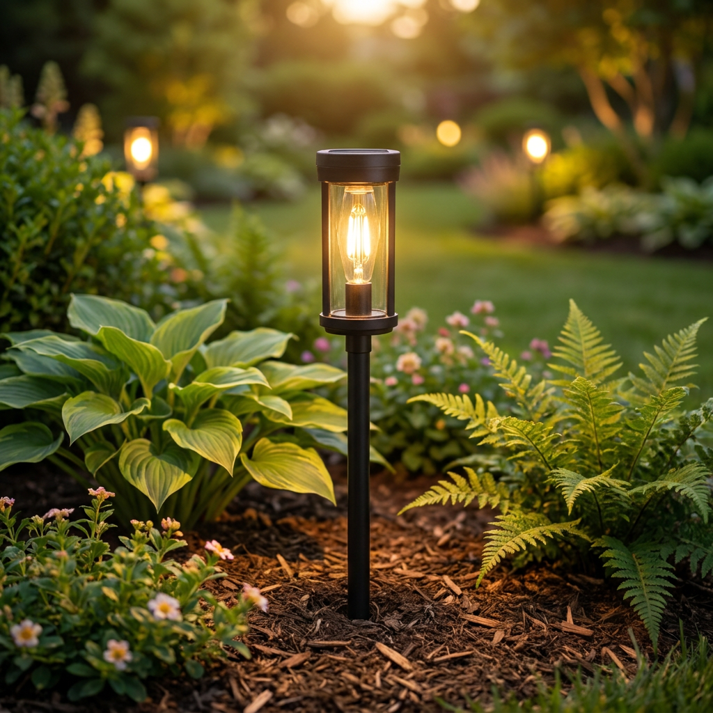 Solar LED Garden Path Lights (Set of 2)