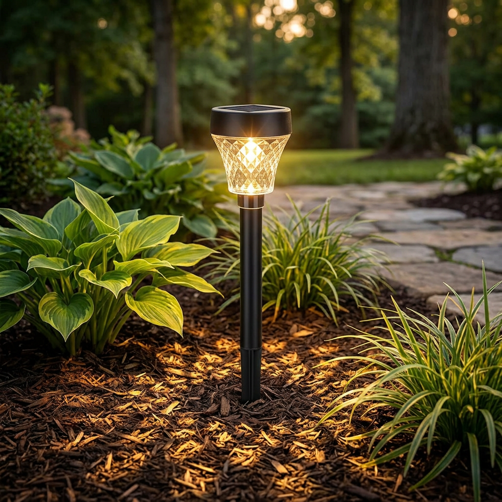 Solar LED Garden Path Lights (Set of 4)