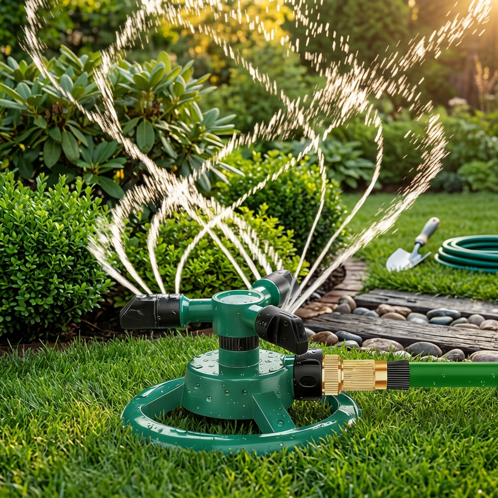360° Rotating Garden Lawn Sprinkler