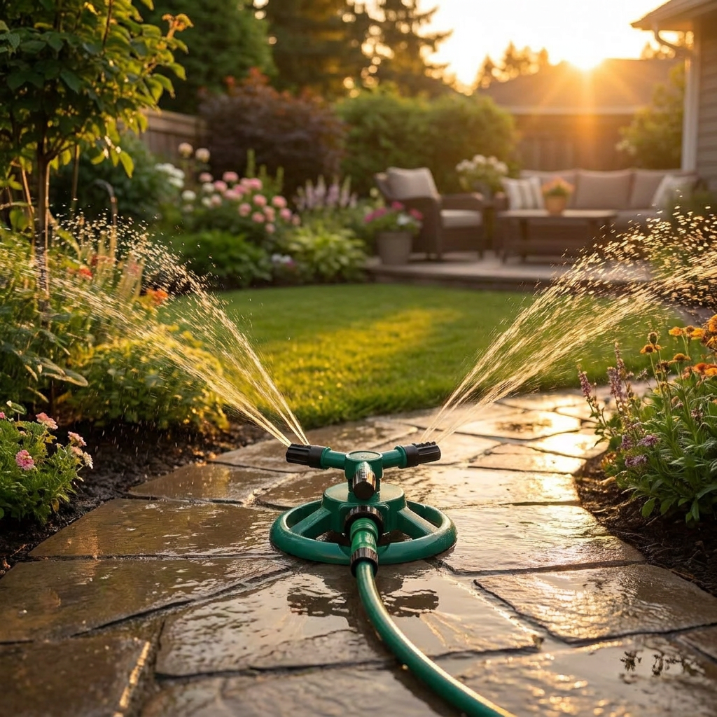 360° Rotating Garden Lawn Sprinkler