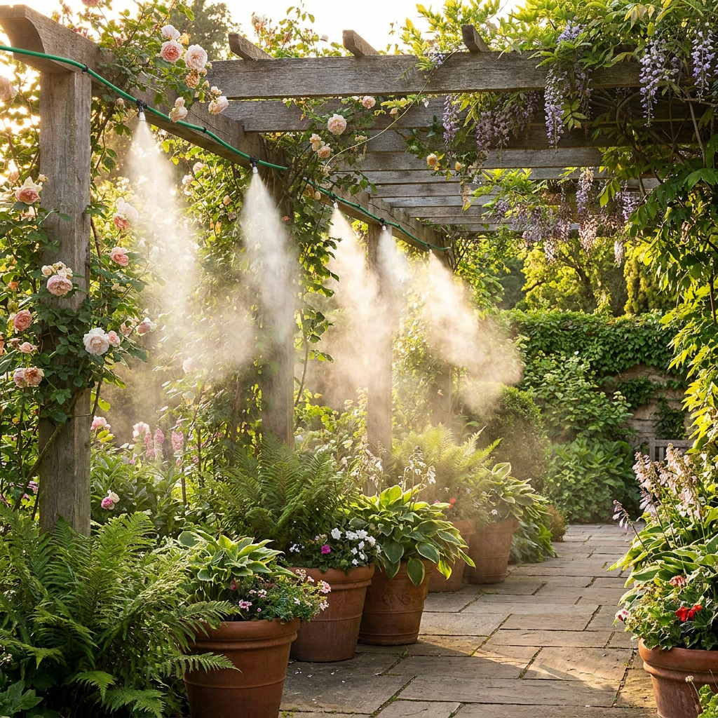 Automatic Drip Irrigation &amp; Mist Watering System