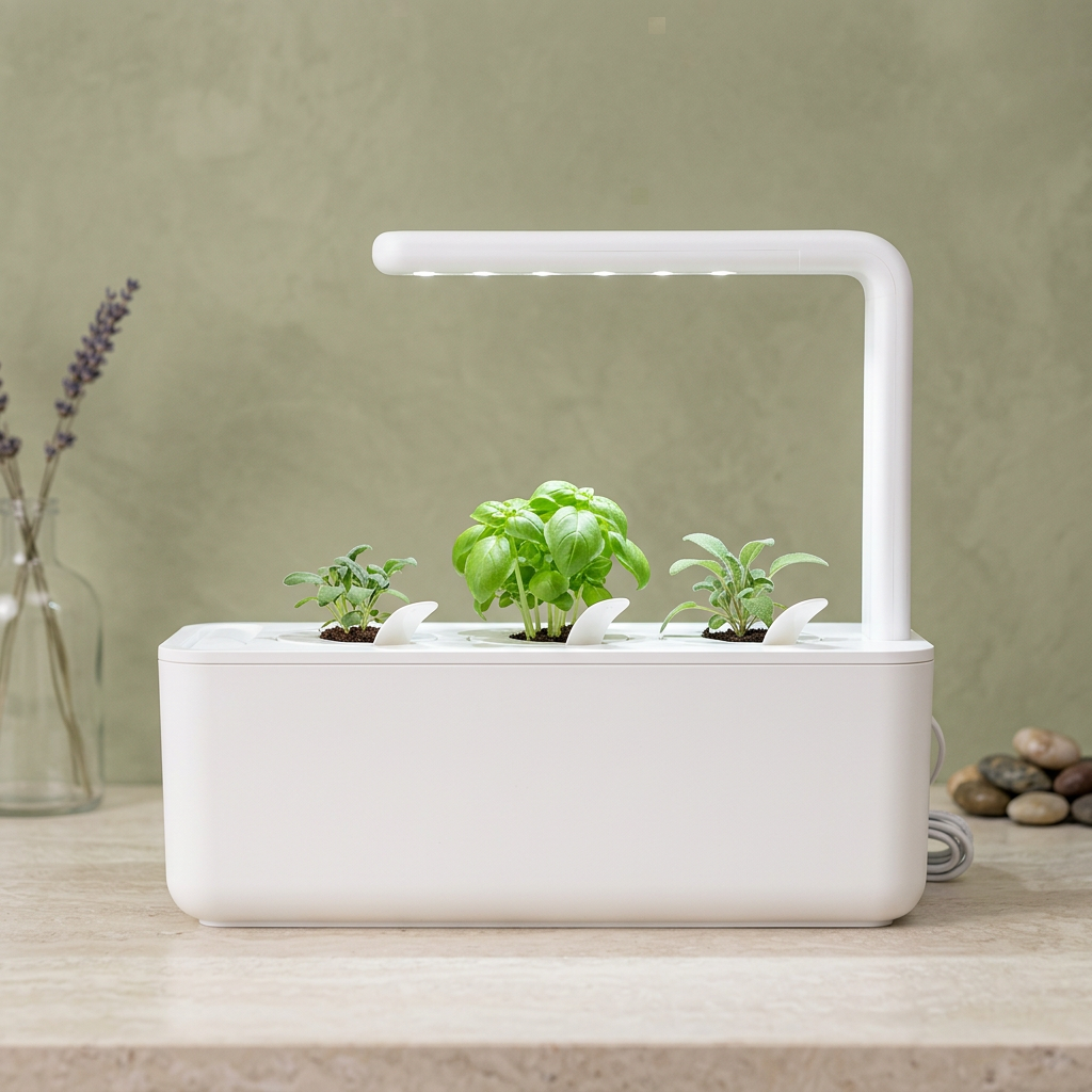 Smart Indoor Herb & Vegetable Garden with LED Grow Light